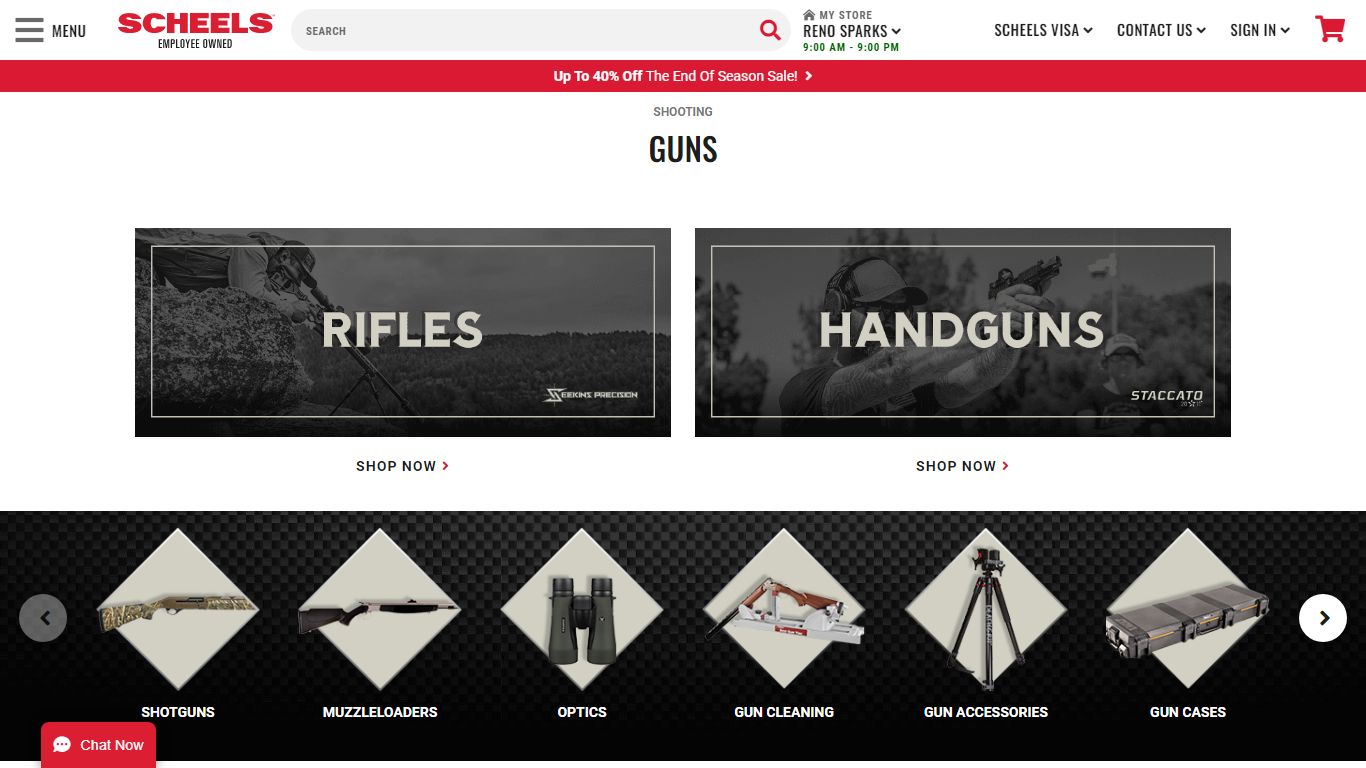 Guns & Firearms | SCHEELS.com